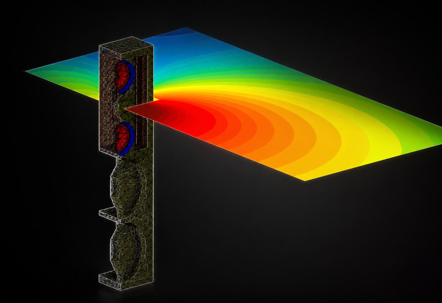 Computer-based acoustic modelling of Silent Pound loudspeaker radiation