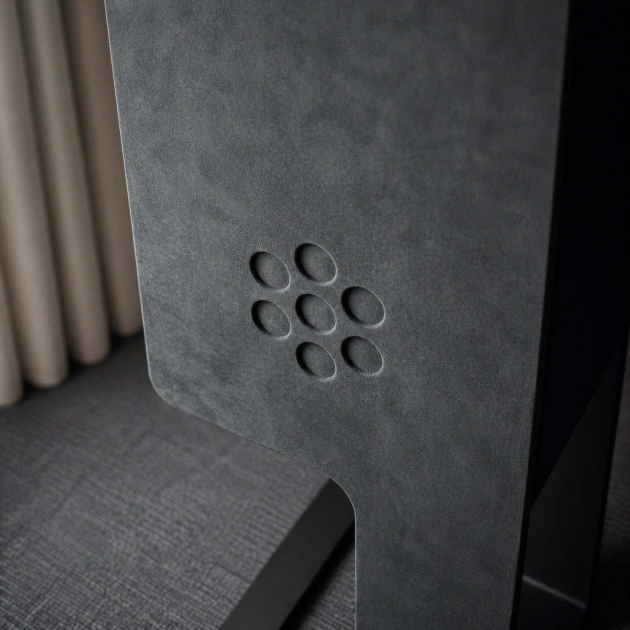 Alcantara finish texture detail