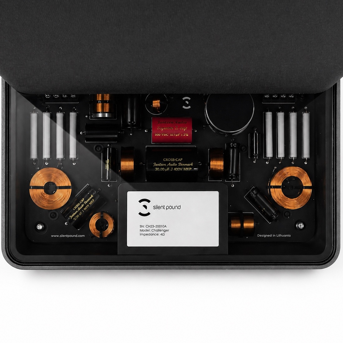 Challenger II tempered glass crossover detail