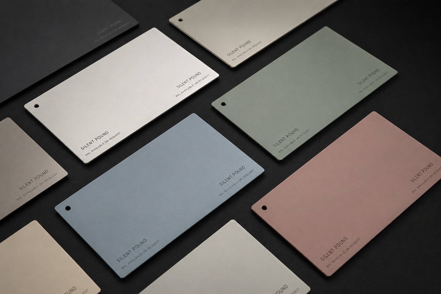 Custom RAL colour finish detail